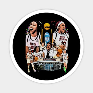 South Carolina Women's Basketball 2024 National Champions Final Four Magnet